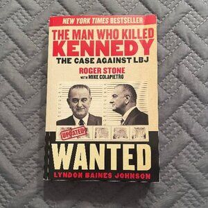 🤑🤑 PART OF ANY 3 FOR $10 - "THE MAN WHO KILLED KENNEDY" BOOK by Roger Stone